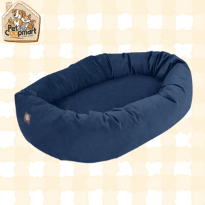 Majestic Pet Suede Bagel Dog Bed