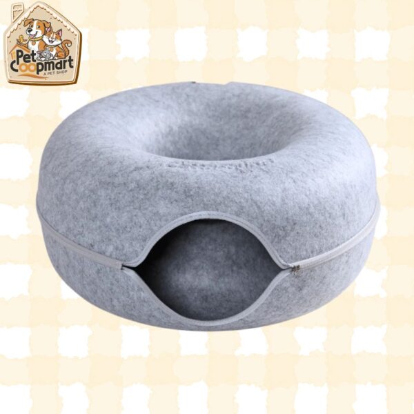 Cattasaurus Peekaboo Cat Cave for Multiple & Large Cats