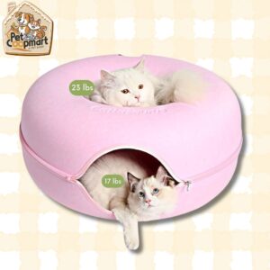 Cattasaurus Peekaboo Cat Cave for Multiple & Large Cats