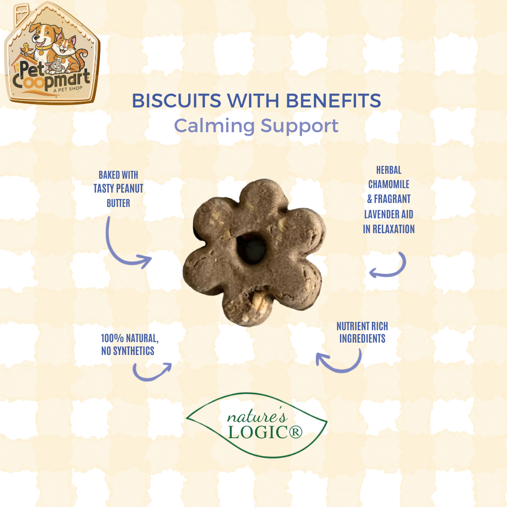 Nature's Logic Biscuits with Benefits Calming Support