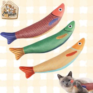 Potaroma Cat Toys Saury Fish