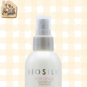 BioSilk for Dogs Silk Therapy Detangling Plus Shine Mist