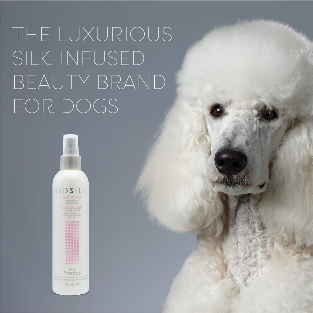 BioSilk for Dogs Silk Therapy Detangling Plus Shine Mist