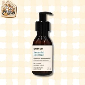 Sumsu Essential Eyes Vegan Eye and Tear Cleanser for Dogs and Cats: Gentle Care for Sensitive Eyes