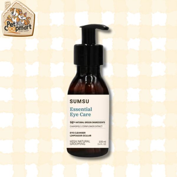 Sumsu Essential Eyes Vegan Eye and Tear Cleanser for Dogs and Cats