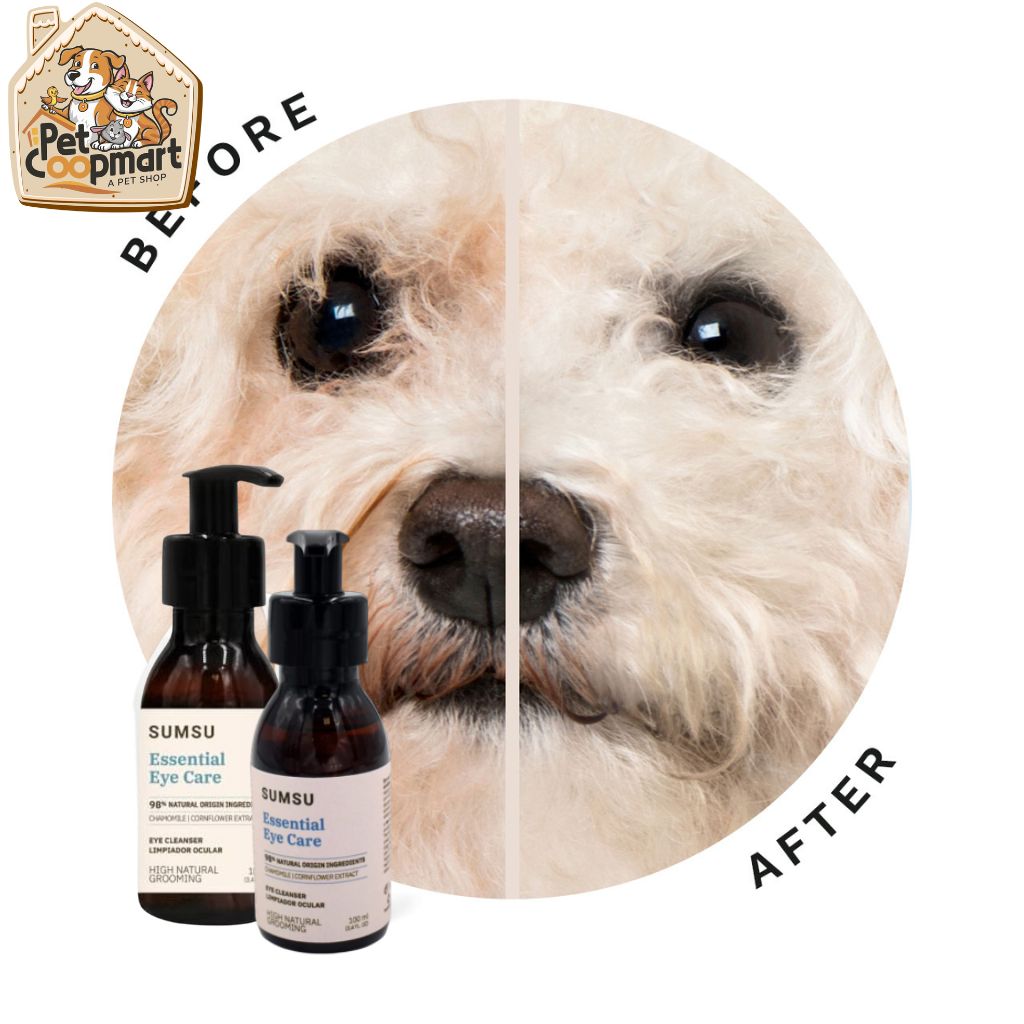 Sumsu Essential Eyes Vegan Eye and Tear Cleanser for Dogs and Cats