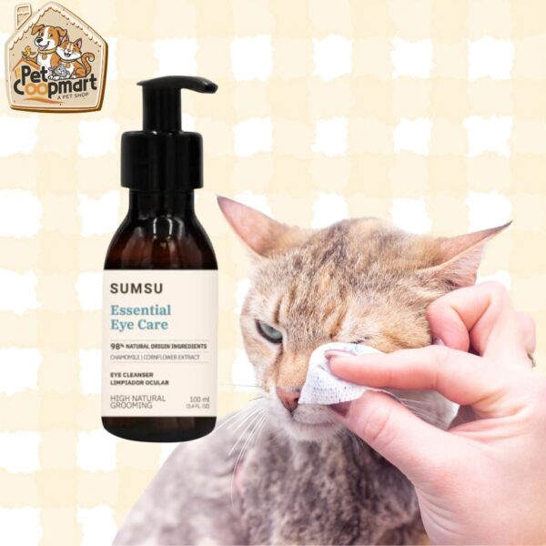 Sumsu Essential Eyes Vegan Eye and Tear Cleanser for Dogs and Cats