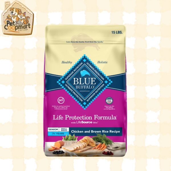 Blue Buffalo Life Protection Formula Small Breed Senior Dry Dog Food