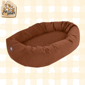 Majestic Pet Suede Bagel Dog Bed